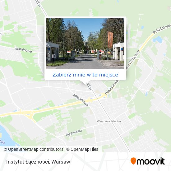 Mapa Instytut Łączności