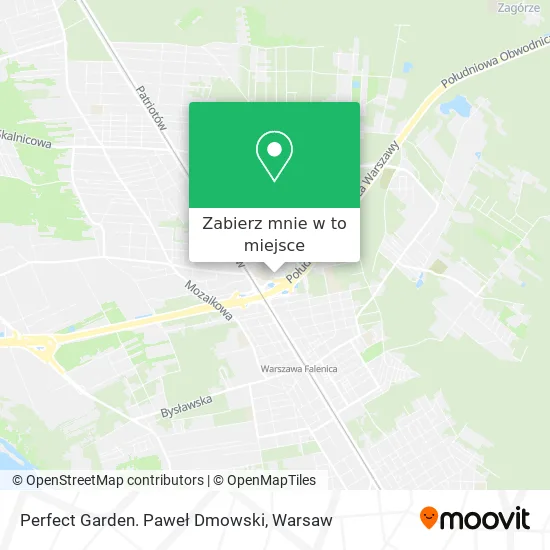 Mapa Perfect Garden. Paweł Dmowski