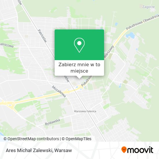 Mapa Ares Michał Zalewski