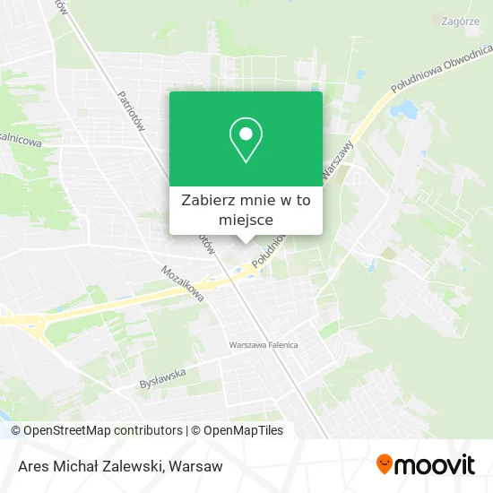 Mapa Ares Michał Zalewski