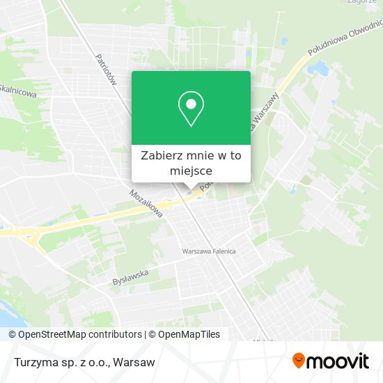 Mapa Turzyma sp. z o.o.