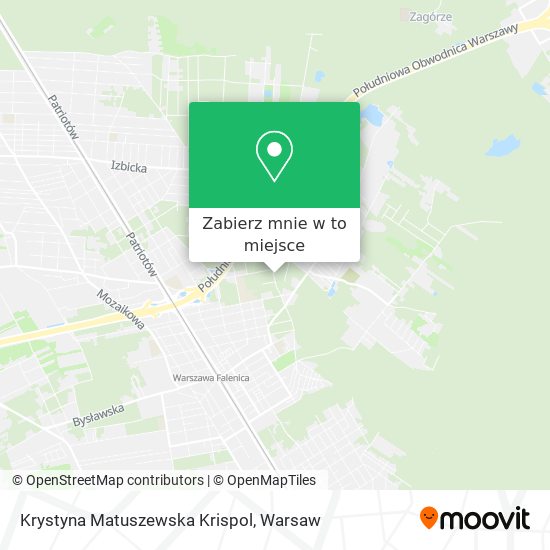 Mapa Krystyna Matuszewska Krispol