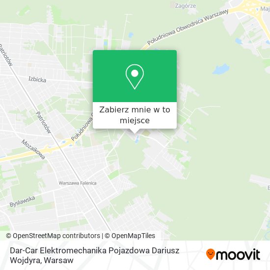 Mapa Dar-Car Elektromechanika Pojazdowa Dariusz Wojdyra