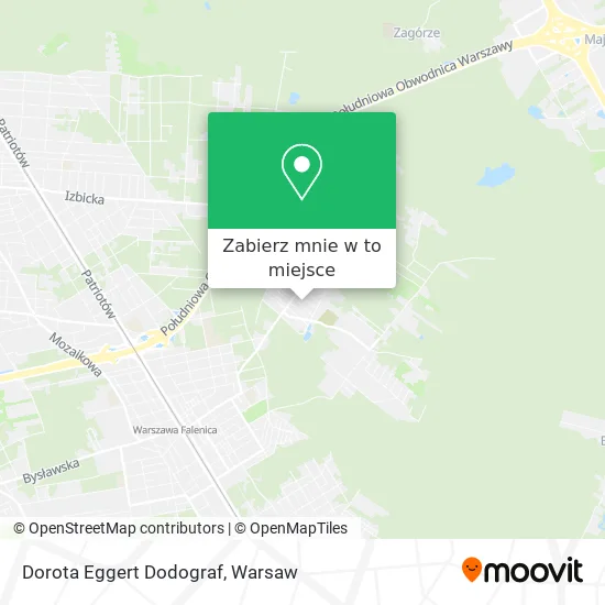 Mapa Dorota Eggert Dodograf