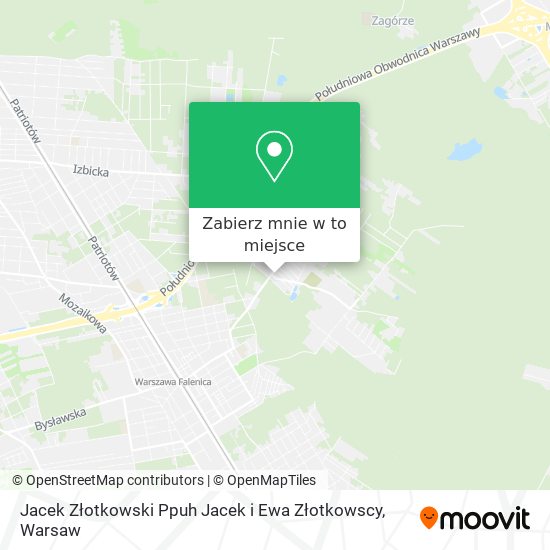 Mapa Jacek Złotkowski Ppuh Jacek i Ewa Złotkowscy