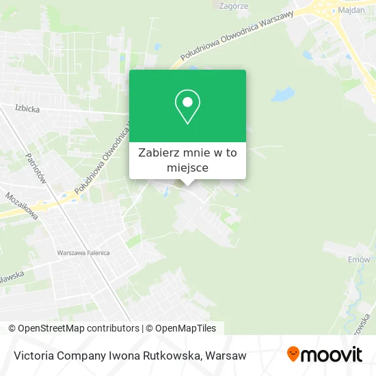 Mapa Victoria Company Iwona Rutkowska