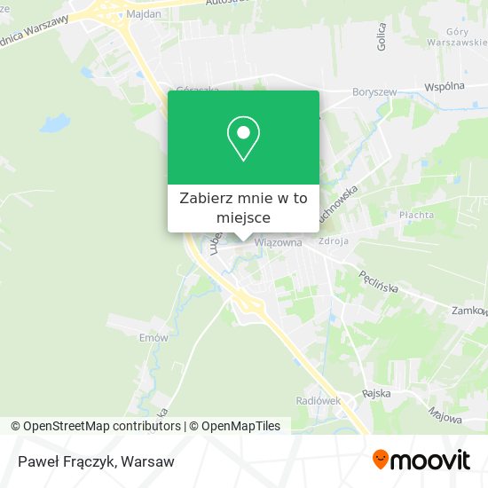 Mapa Paweł Frączyk