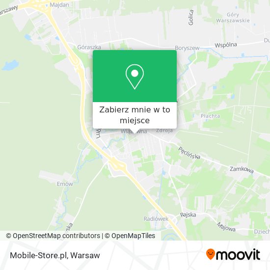 Mapa Mobile-Store.pl