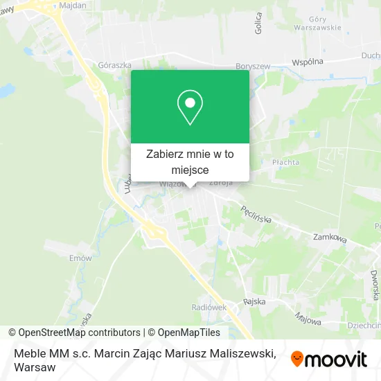 Mapa Meble MM s.c. Marcin Zając Mariusz Maliszewski