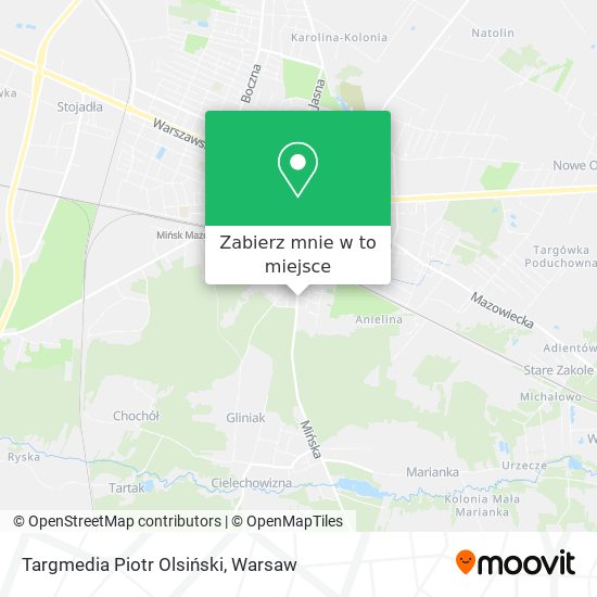 Mapa Targmedia Piotr Olsiński