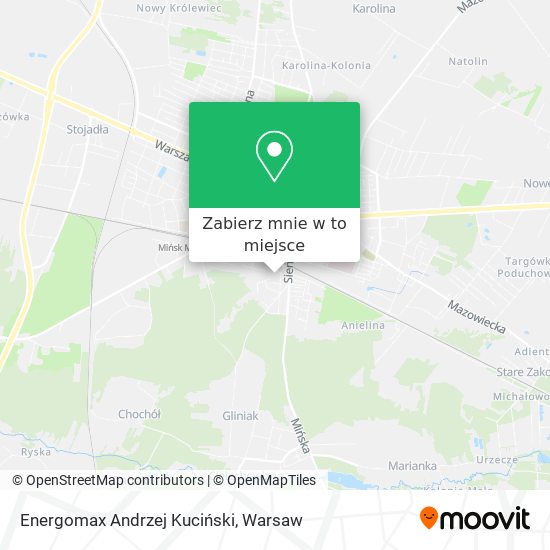 Mapa Energomax Andrzej Kuciński