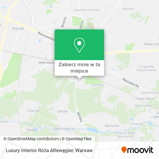 Mapa Luxury Interior Róża Altewęgier