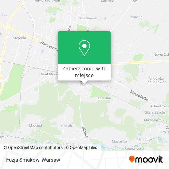 Mapa Fuzja Smaków