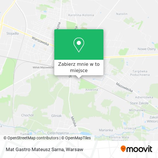 Mapa Mat Gastro Mateusz Sarna