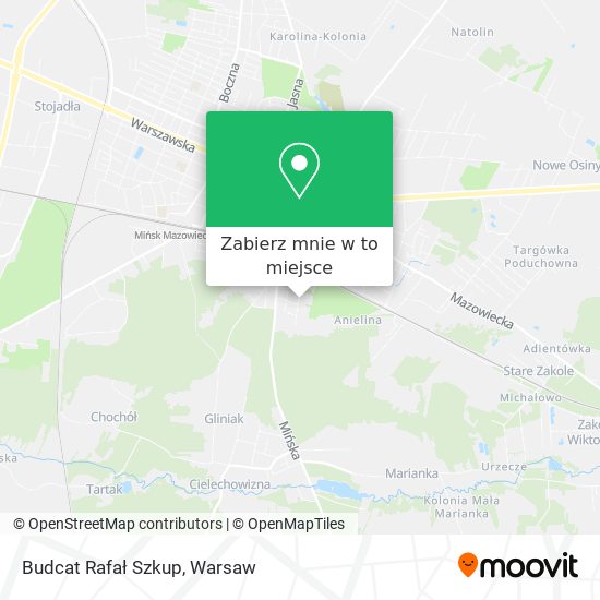 Mapa Budcat Rafał Szkup