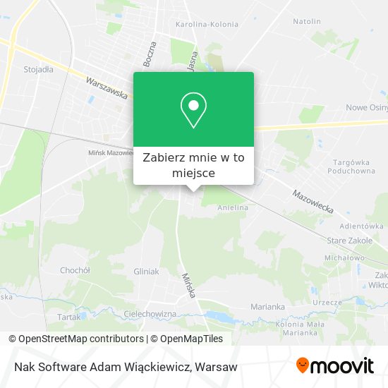 Mapa Nak Software Adam Wiąckiewicz