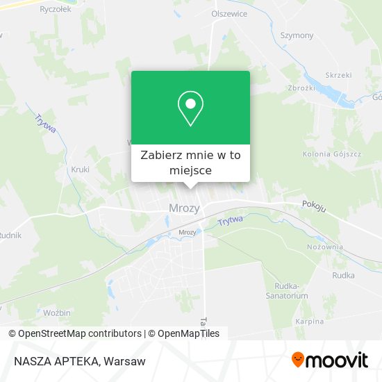 Mapa NASZA APTEKA