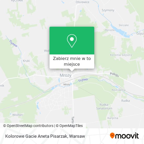 Mapa Kolorowe Gacie Aneta Pisarzak