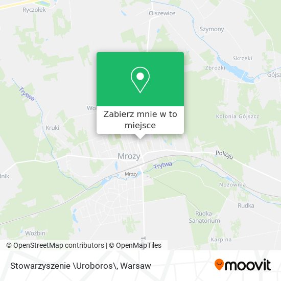 Mapa Stowarzyszenie \Uroboros\