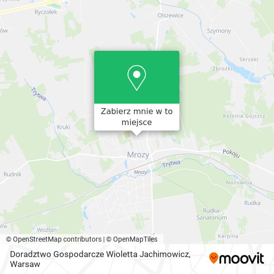 Mapa Doradztwo Gospodarcze Wioletta Jachimowicz