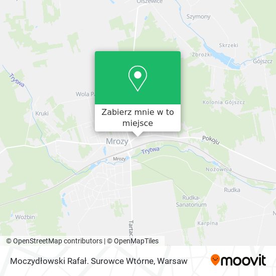 Mapa Moczydłowski Rafał. Surowce Wtórne