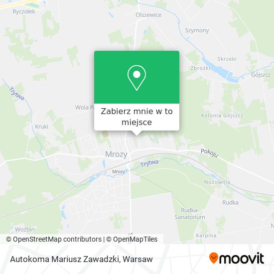 Mapa Autokoma Mariusz Zawadzki