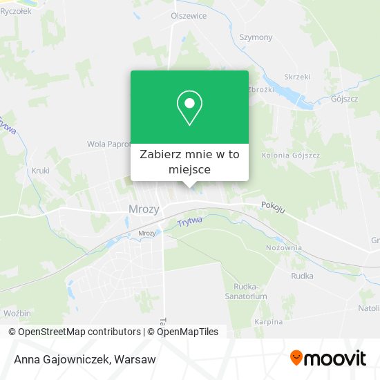 Mapa Anna Gajowniczek