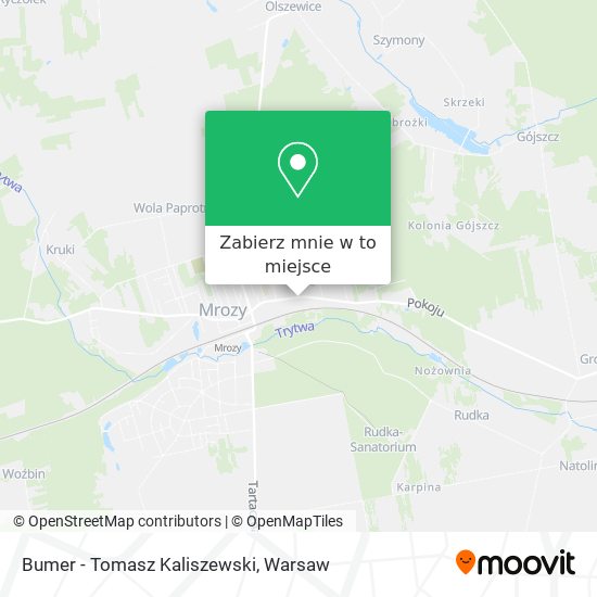 Mapa Bumer - Tomasz Kaliszewski