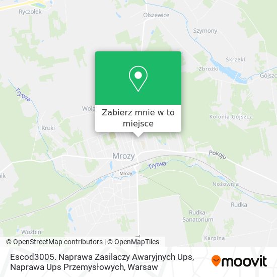 Mapa Escod3005. Naprawa Zasilaczy Awaryjnych Ups, Naprawa Ups Przemysłowych