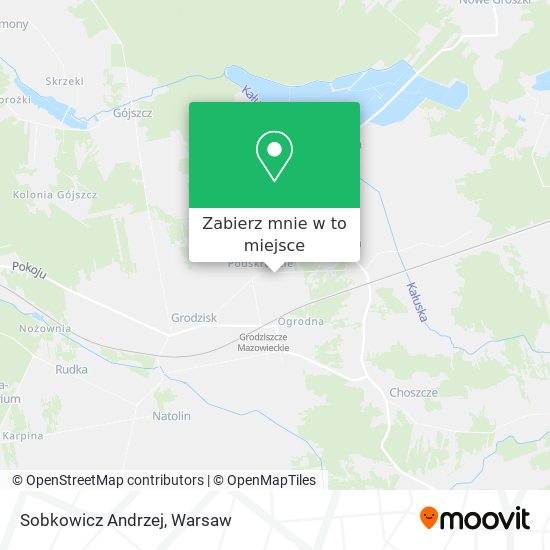 Mapa Sobkowicz Andrzej