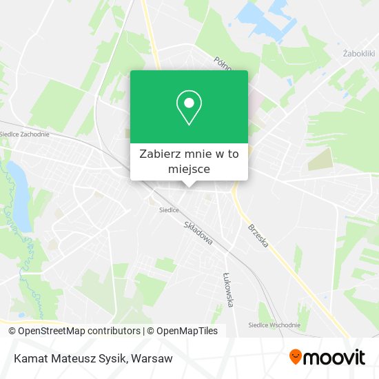 Mapa Kamat Mateusz Sysik