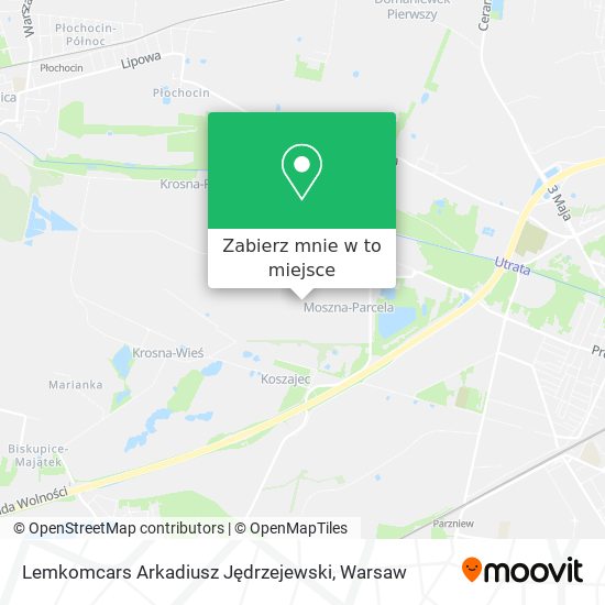 Mapa Lemkomcars Arkadiusz Jędrzejewski