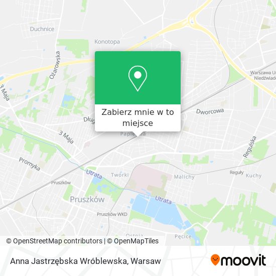 Mapa Anna Jastrzębska Wróblewska