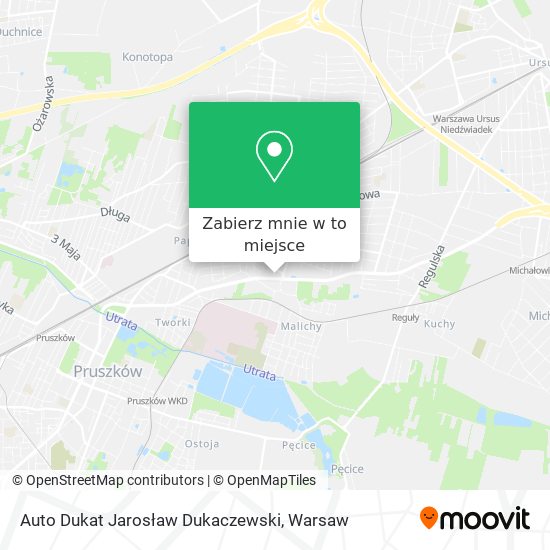 Mapa Auto Dukat Jarosław Dukaczewski