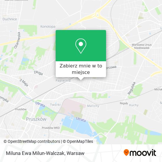 Mapa Miluna Ewa Milun-Walczak