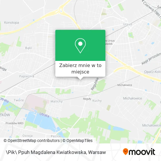 Mapa \Pik\ Ppuh Magdalena Kwiatkowska