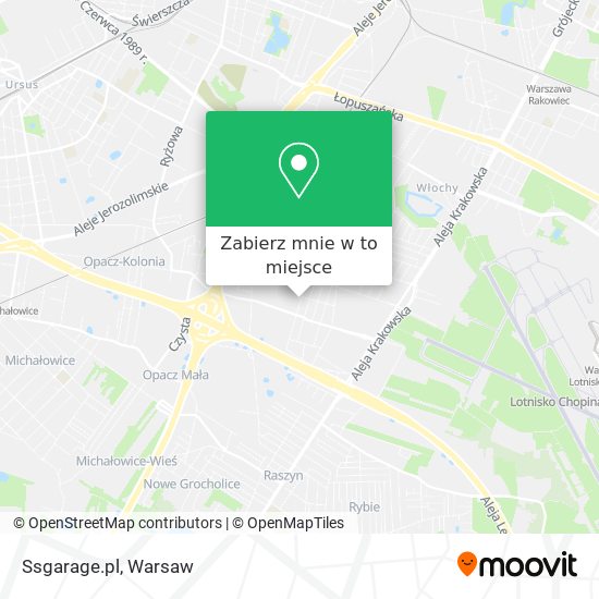 Mapa Ssgarage.pl