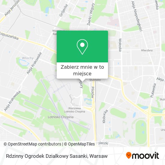 Mapa Rdzinny Ogrodek Dzialkowy Sasanki