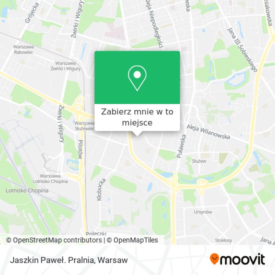 Mapa Jaszkin Paweł. Pralnia