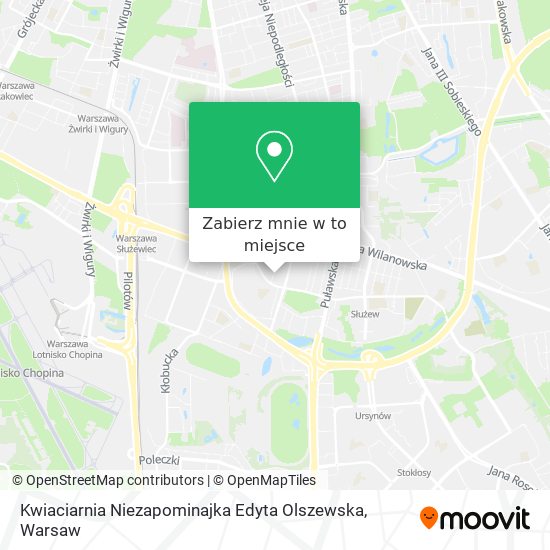 Mapa Kwiaciarnia Niezapominajka Edyta Olszewska