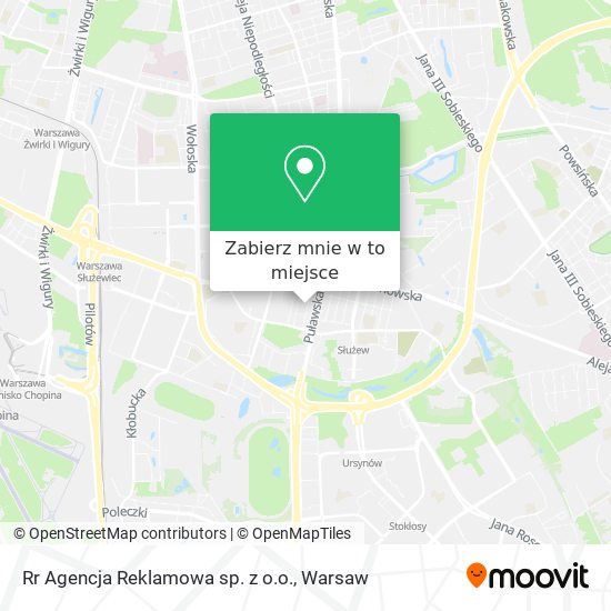 Mapa Rr Agencja Reklamowa sp. z o.o.