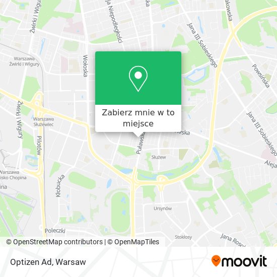 Mapa Optizen Ad