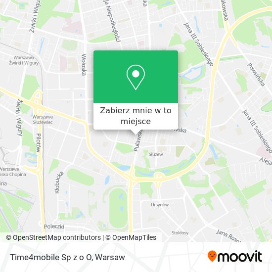 Mapa Time4mobile Sp z o O