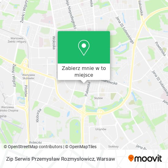 Mapa Zip Serwis Przemysław Rozmysłowicz