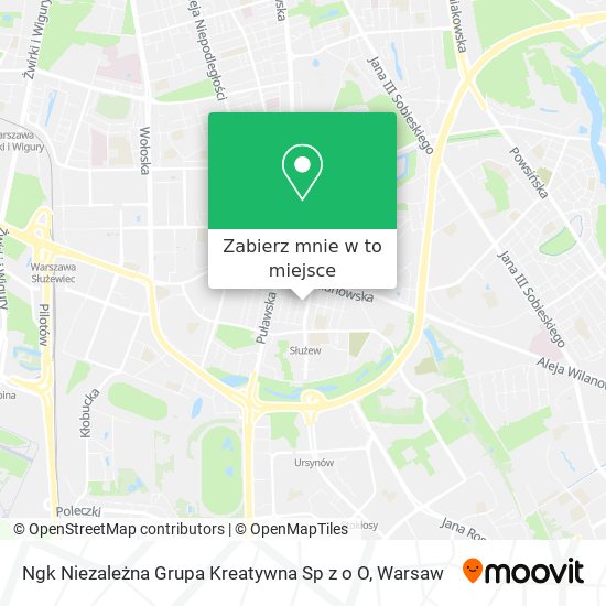 Mapa Ngk Niezależna Grupa Kreatywna Sp z o O