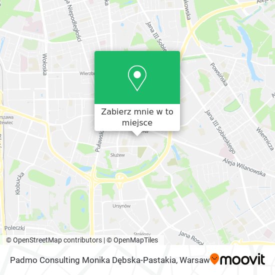 Mapa Padmo Consulting Monika Dębska-Pastakia