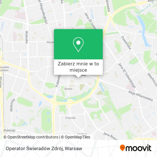 Mapa Operator Świeradów Zdrój