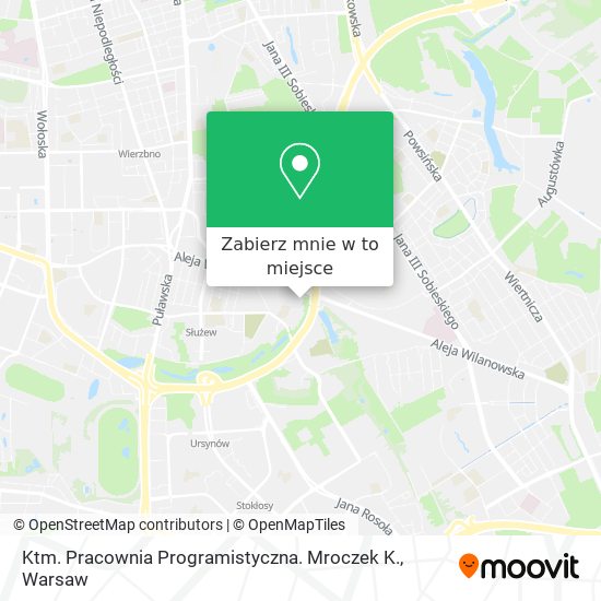 Mapa Ktm. Pracownia Programistyczna. Mroczek K.