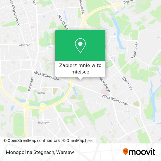 Mapa Monopol na Stegnach