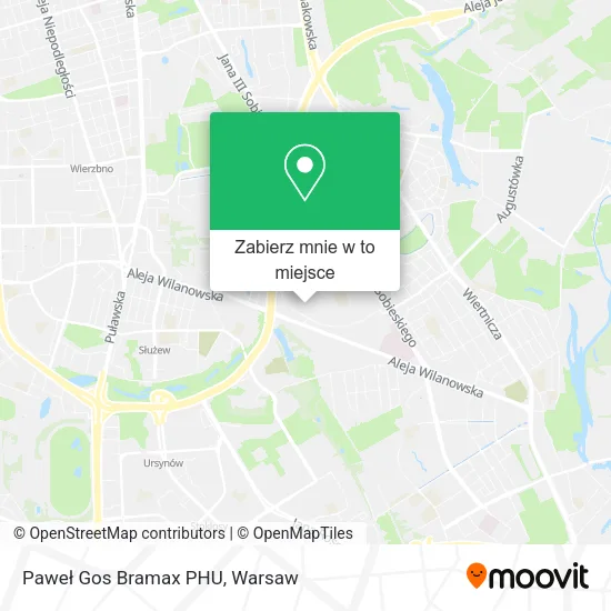 Mapa Paweł Gos Bramax PHU